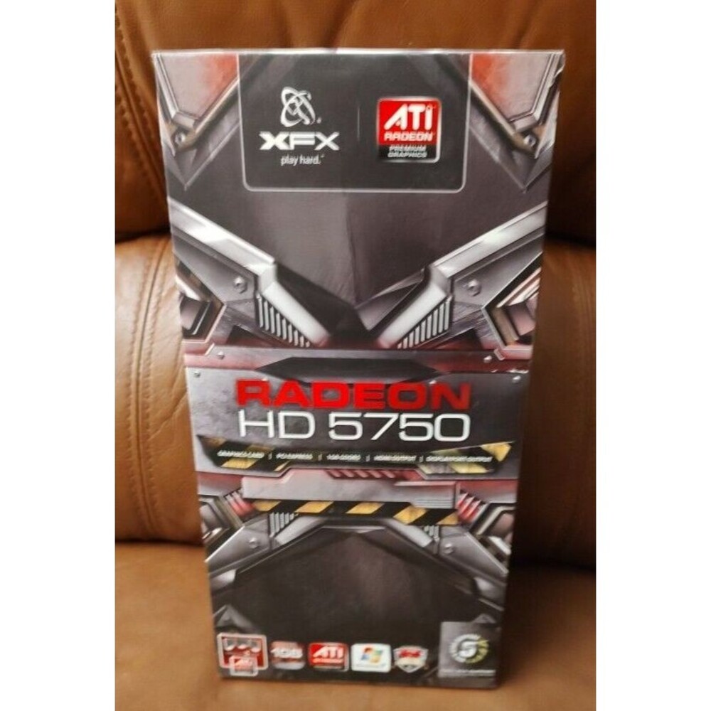 Pre owned in box XFX ATI Radeon HD 5750 PSI Express 1 GB GDDR5 Video Cart